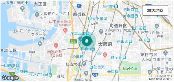 日本大阪房产地图